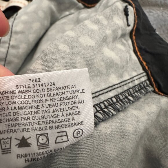 Tory Burch POny Walker Dotted Black White Cargo Pants Women's 28 - Picture 8 of 12